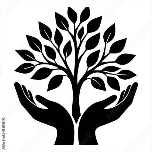 Tree Plant Beauty: Celebrating the Strength, Growth and Green Life of Trees Nature’s Lungs That Bring Shade  Fresh Air and Harmony to Our Planet"