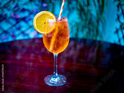 cocktail in the bar
