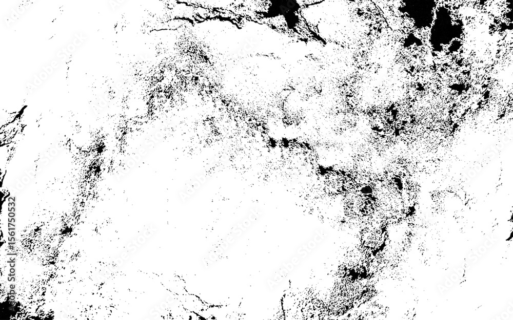 Fototapeta premium Black and white grunge. Distress overlay texture. Abstract surface dust and rough dirty wall background. Black grainy texture
