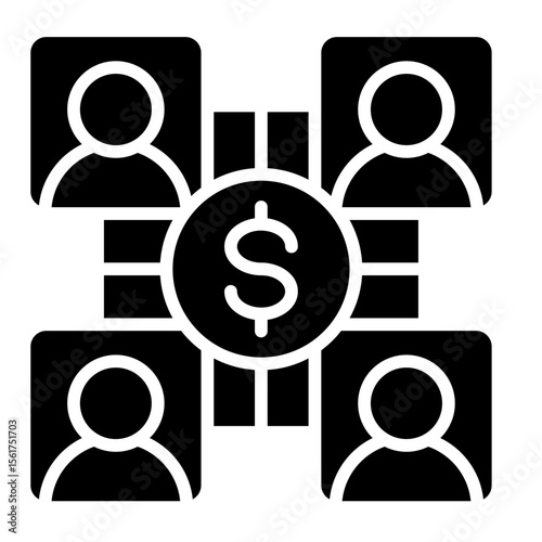 Economic Interaction  Icon