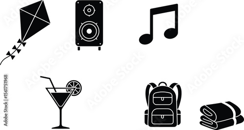 Fun Activities with Kites, Music, and Cocktails in a Relaxing Outdoor Environment