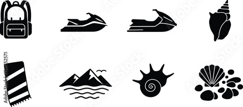 Exciting Beach Hobbies, Water Sports, and Coastal Treasures Under a Bright Sky