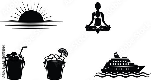 Relaxation and Fun by the Beach with Drinks, Meditation, and Cruises