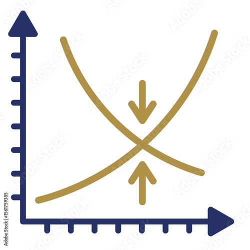 Elasticity Curve  Icon