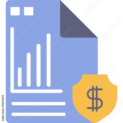 Flat Business Expenses Icon