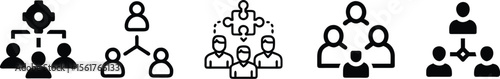 Teamwork Concept – Collaboration and Partnership Illustration