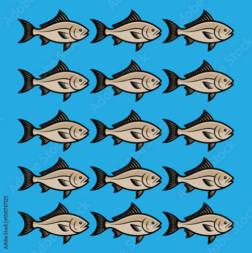 Fish icon logo
