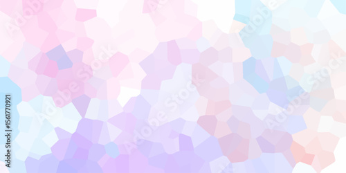 Beautiful multicolor and white crystallized polygon background. abstract light stone tile pattern. modern wallpaper, trendy simple minimal geometric pastel background vector abstract mosaic backdrop.