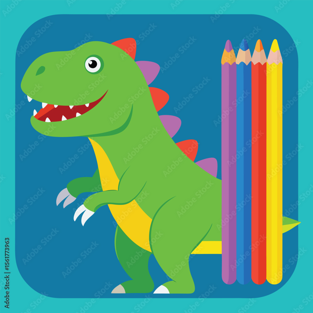 Obraz premium Vibrant abstract geometric pattern with bold color blocks