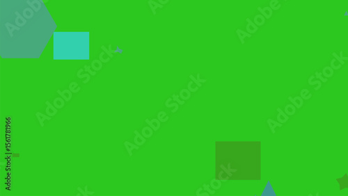 Green Background with Horizontal Olive Bar