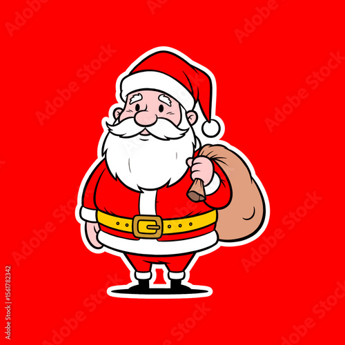 santa claus vector illustration