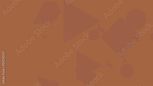 Solid Brown Color Sample, Auburn Shade