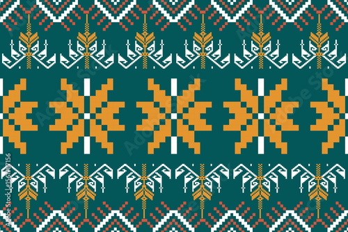 Ethnic  Pixel Patterns, Traditional Designs pattern  for Saree, Patola Saree, Dupatta, Dupatta, Clothes, Batik, Knitwear, Embroidery,background or wallpaper