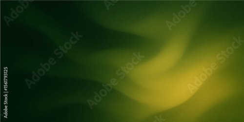Olive green layered abstract background with smooth motion blur and soft light gradients


