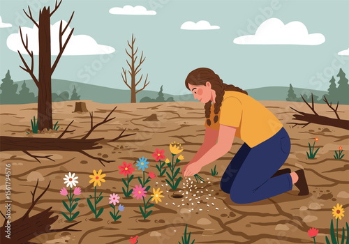 Climate Psychology Understanding the Emotional Impact of Environmental Change and Fostering Resilience Through Community Gardening Initiatives
