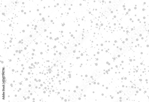 vector design of connected dots and lines