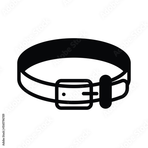Get your hands on this latest glyph icon of belt