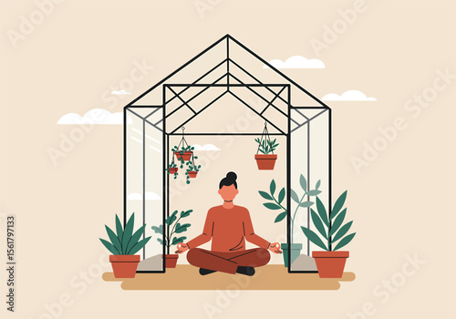 Finding Inner Peace Exploring the Intersection of Climate Psychology and Mindfulness in Nature's Embrace