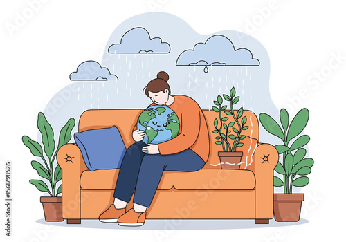 Exploring the Emotional Impact of Climate Change A Climate Psychology Perspective on Environmental Anxiety and Eco-Grief