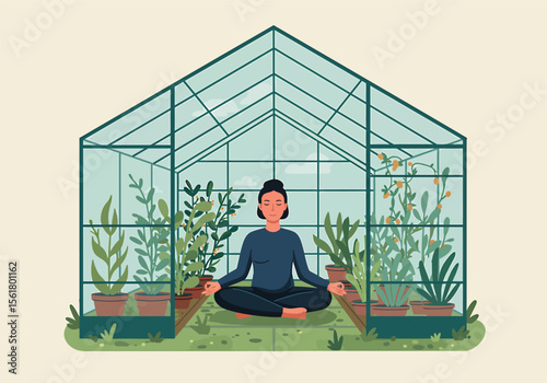 Finding Inner Peace Through Gardening A Climate Psychology Perspective on Cultivating Wellbeing in a Greenhouse