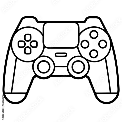 Console Controller Silhouette