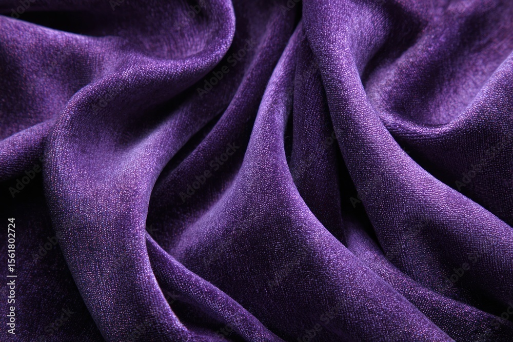 Obraz premium Purple Velvet Fabric Texture