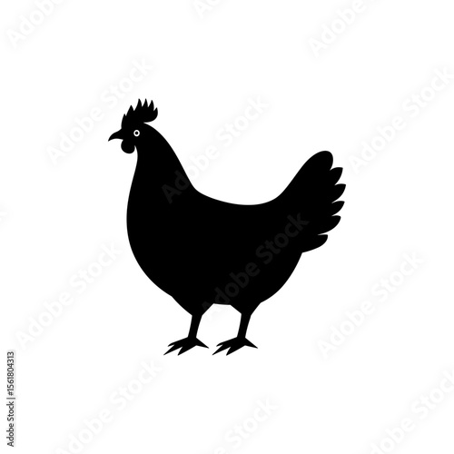 Chicken Vector Silhouette