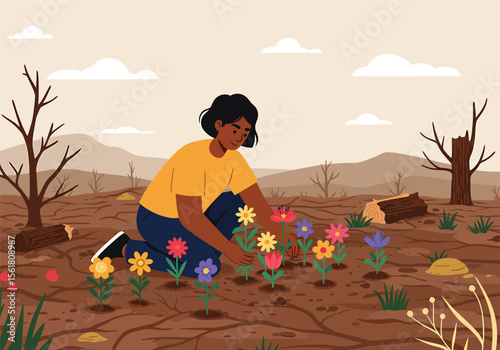 Understanding the Impact of Climate Change on Mental Health A Climate Psychology Perspective on Environmental Restoration and Well-being