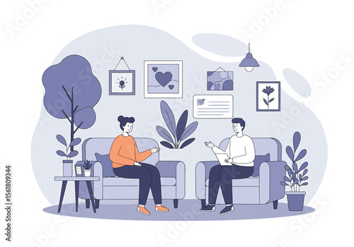 Exploring the Interplay of Climate Change and Mental Well-being  A Climate Psychology Perspective on Eco-Anxiety and Therapeutic Interventions