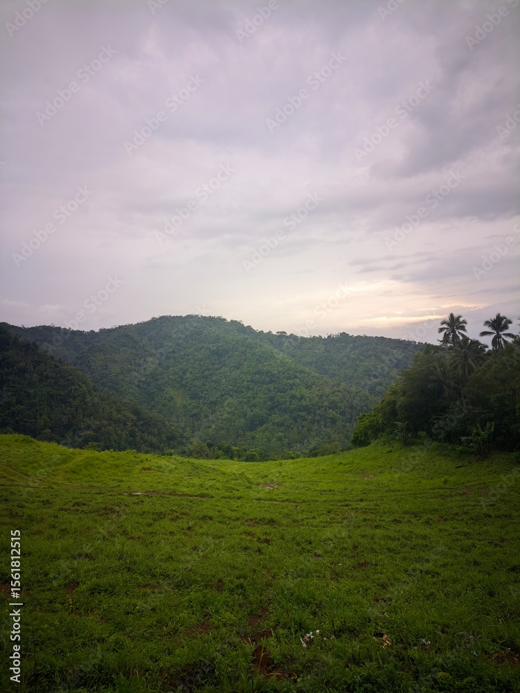 Obraz premium sunrise in the mountains