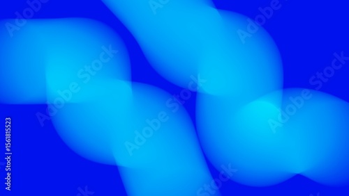 Abstract light blue and dark blue gradient background with soft, blurred, overlapping curved shapes and glowing effects