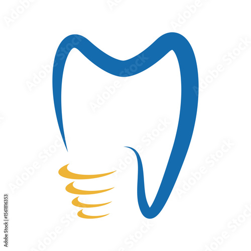 Dental Tooth Logo Icon Design