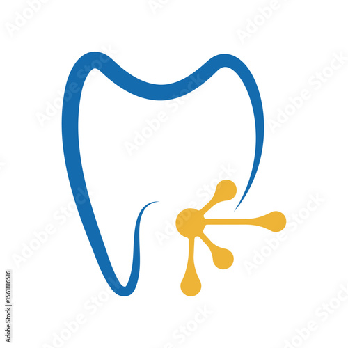 Dental Tooth Logo Icon Design