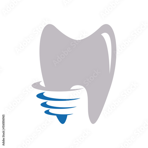 Dental Tooth Logo Icon Design