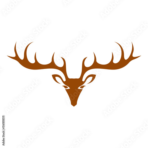 Deer Antlers Logo Icon Design