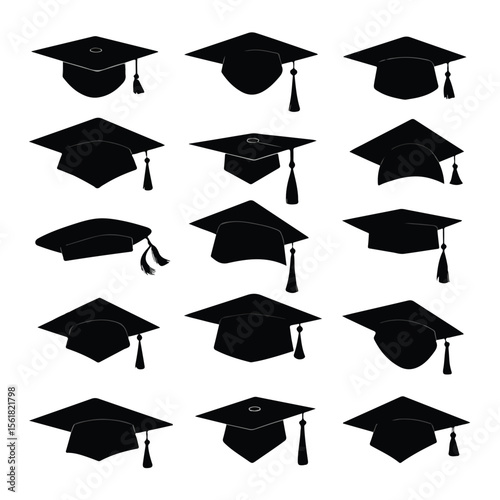 graduation cap silhouette