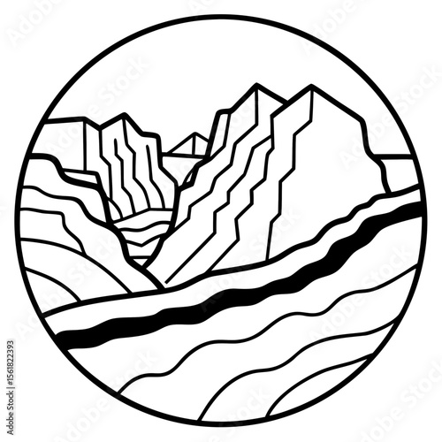 Scarlet Canyon Cliffs