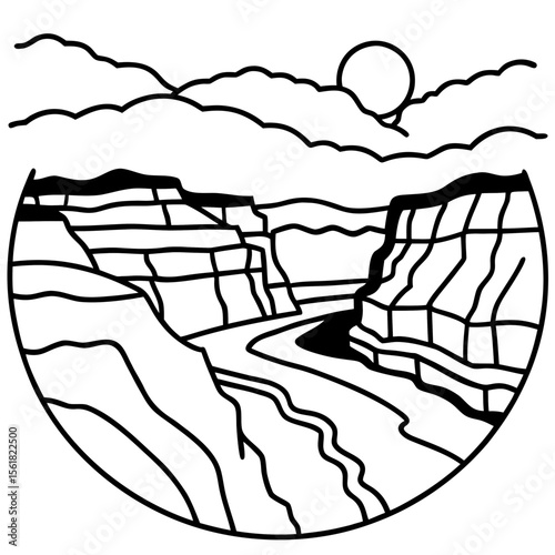 Scarlet Canyon Cliffs