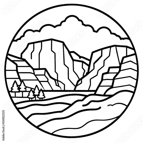 Scarlet Canyon Cliffs