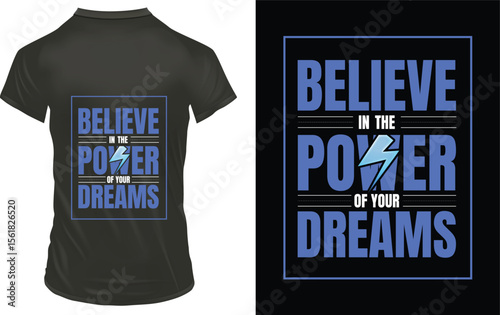 Motivational typography vector tee shirt design