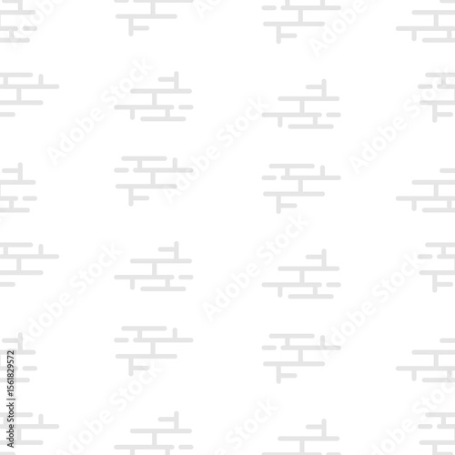 A seamless white geometric pattern inspired by traditional Japanese aesthetics. The clean and balanced linework evokes a sense of simplicity and harmony, ideal for modern Japanese-themed