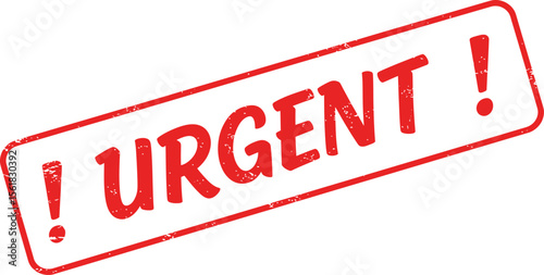 Urgent Stamp - Important Message Alert (AI Generative)
