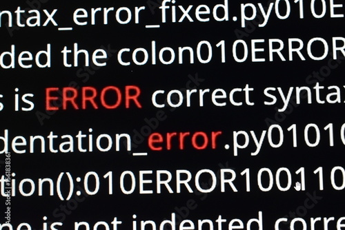 A collection of programming and computer science images displaying software code on a dark monitor screen with highlighted 