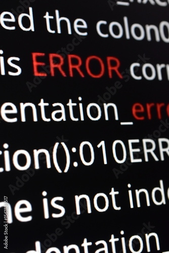 A collection of programming and computer science images displaying software code on a dark monitor screen with highlighted 