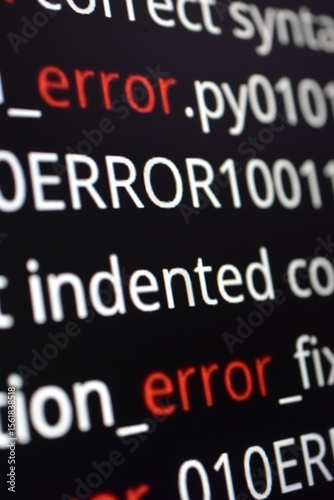 A collection of programming and computer science images displaying software code on a dark monitor screen with highlighted 