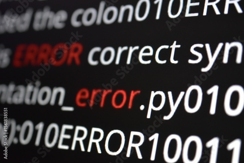 A collection of programming and computer science images displaying software code on a dark monitor screen with highlighted 