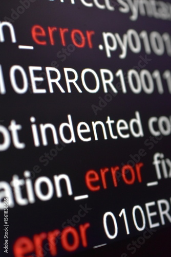 A collection of programming and computer science images displaying software code on a dark monitor screen with highlighted 