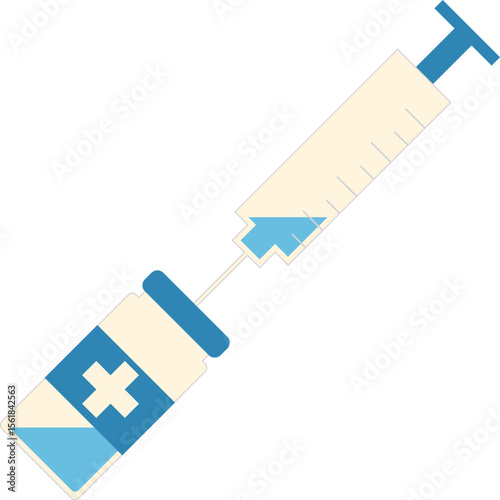 Healthcare Vector Illustration. Flat Design. Abstract Medical Concept. Vector Isolated.