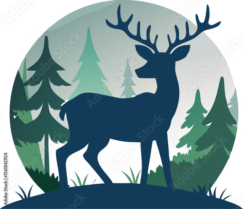 deer in the forest