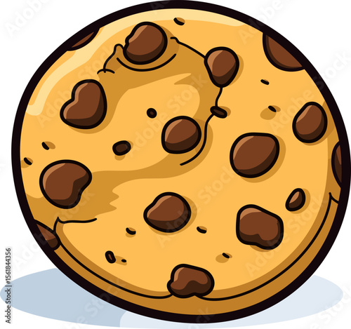 Delicious Chocolate Chip Cookie, Sweet Treat